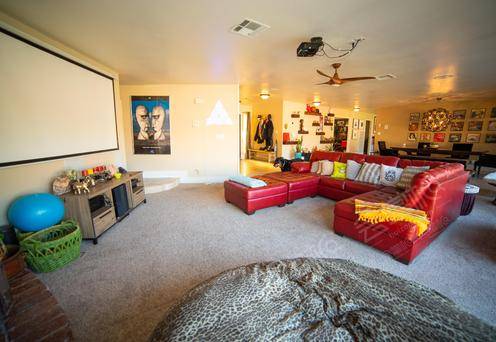 Eclectic Mid Century Modern Las Vegas Ranch Style Home with Huge Half Acre Yard